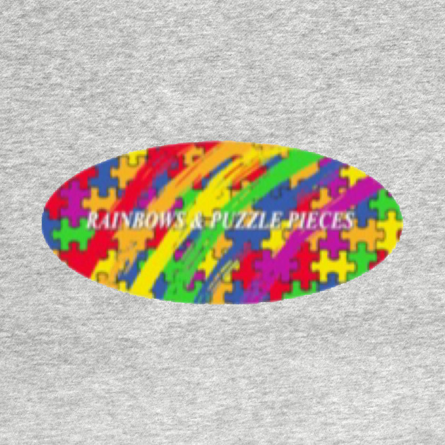 Kisses by Rainbows & Puzzle Pieces